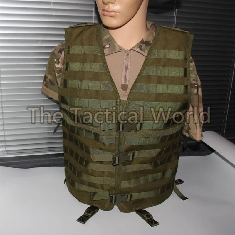 FLCS Tactical MOLLE Vest With Breathable Mesh Adjustable Outdoor Molle Modular Utility Vest