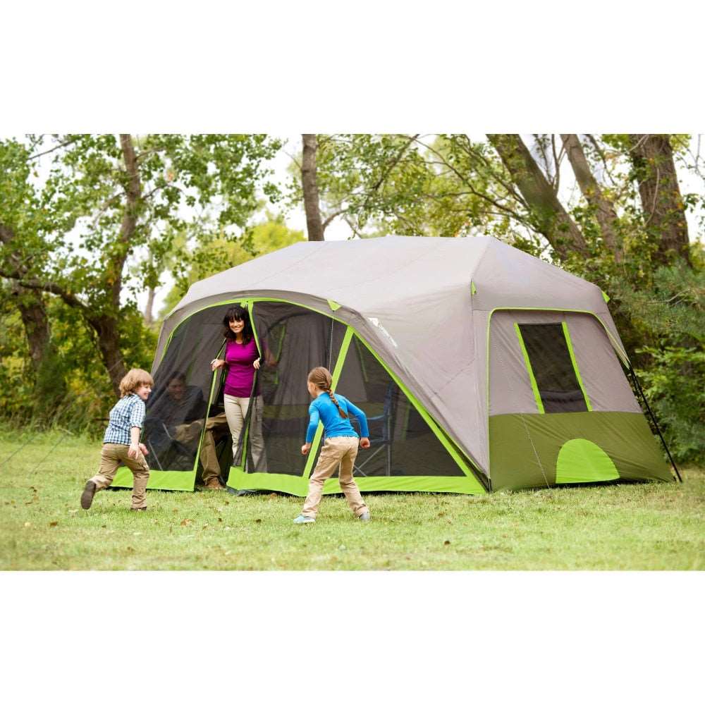 9 Person 2 Room Instant Cabin Tent