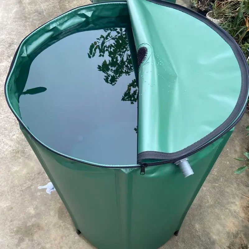 Collapsible 100-750L Rain Water Recovery Storage Tank Garden Irrigation Water Bucket Rain Barrel Rainwater Collection Container