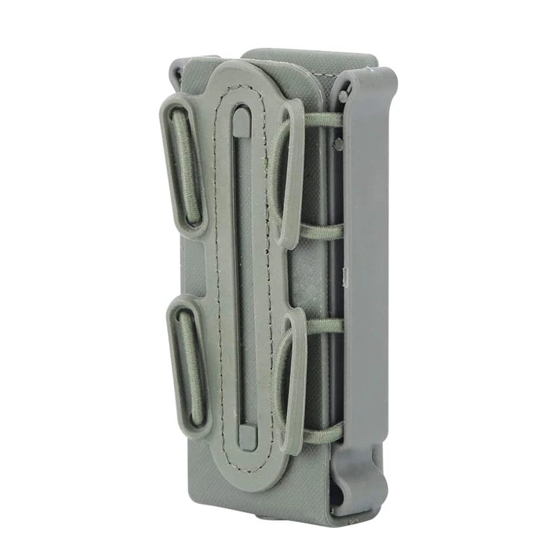 MG-35 Tactical 9mm Pistol Magazine Pouch for Glock 17 19 Beretta M9 with Molle Clip Quick Release Fastmag Holder Military Hunting Gear