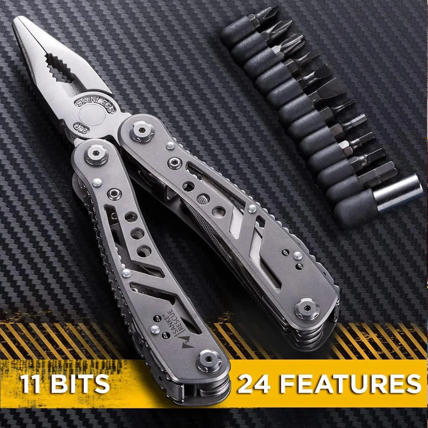 Multitool Portable Pocket Pliers Knife Screwdriver for Outdoor Survival Camping Hunting and Hiking