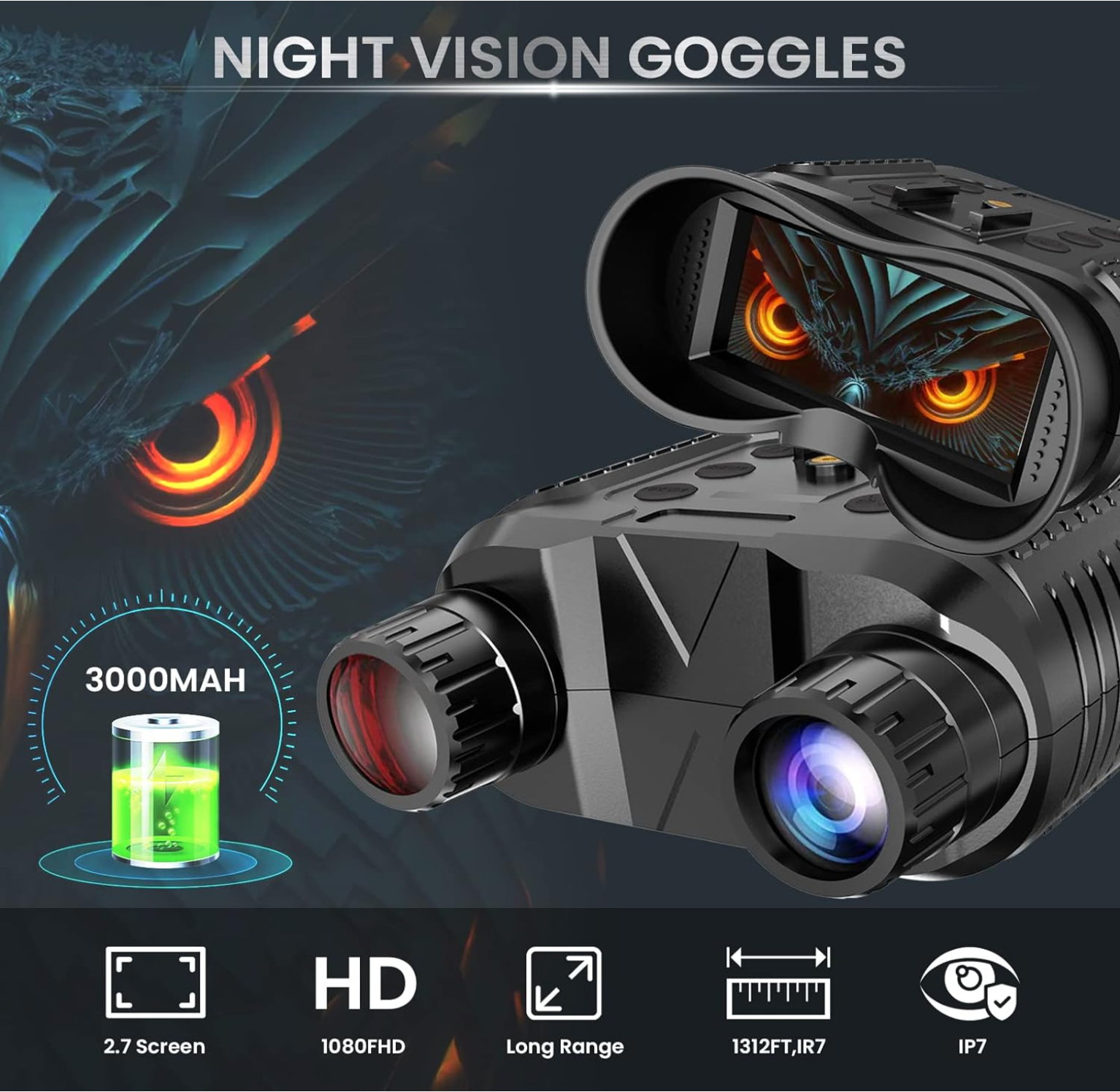 Tactical Military Night Vision Goggles 2nd Gen