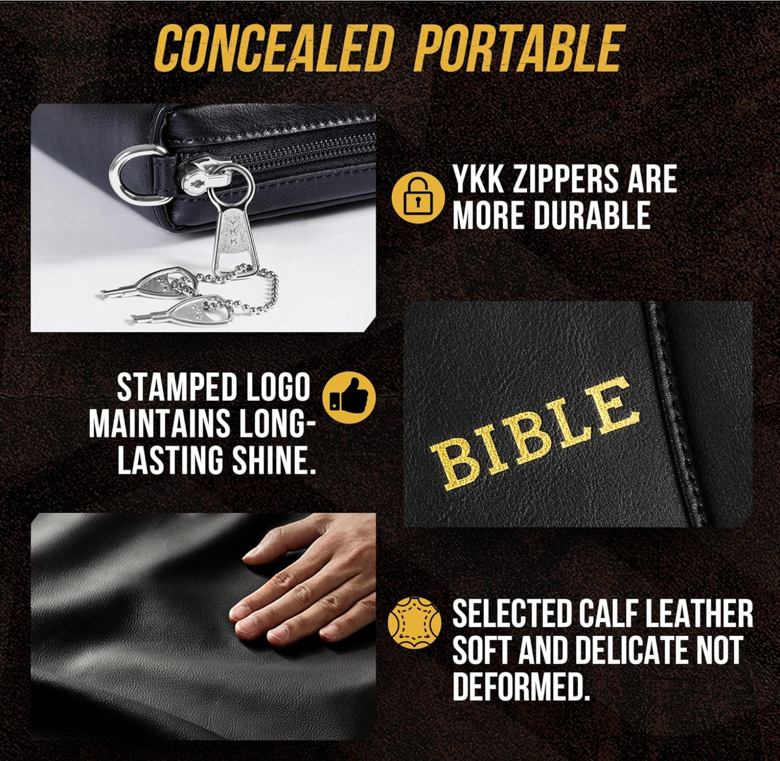 Holy Bible Gun Concealed Carry Bag