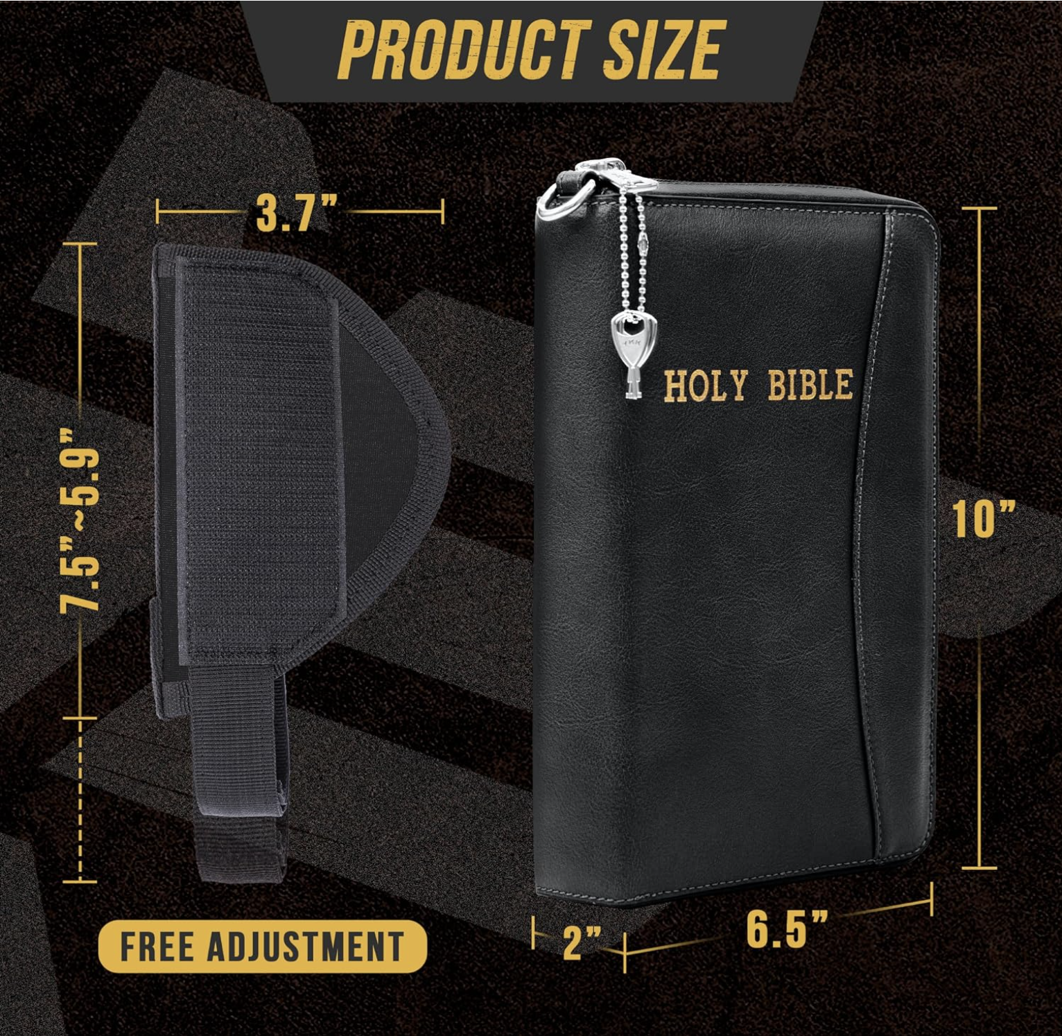 Holy Bible Gun Concealed Carry Bag