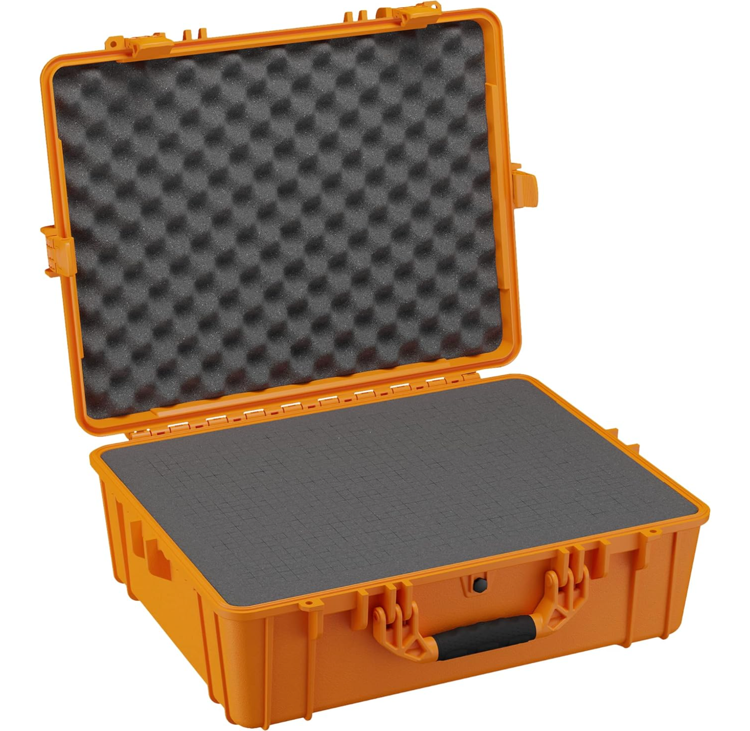 25" Large Waterproof Hard Case with Foam, Portable Protective Storage Box for Travel, Hunting, Military, Tactical, Made in USA, 839, 24.50"x 19.46"x8.41"