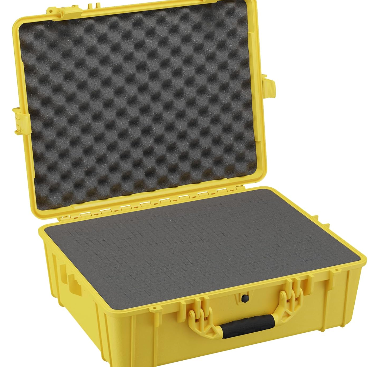 25" Large Waterproof Hard Case with Foam, Portable Protective Storage Box for Travel, Hunting, Military, Tactical, Made in USA, 839, 24.50"x 19.46"x8.41"